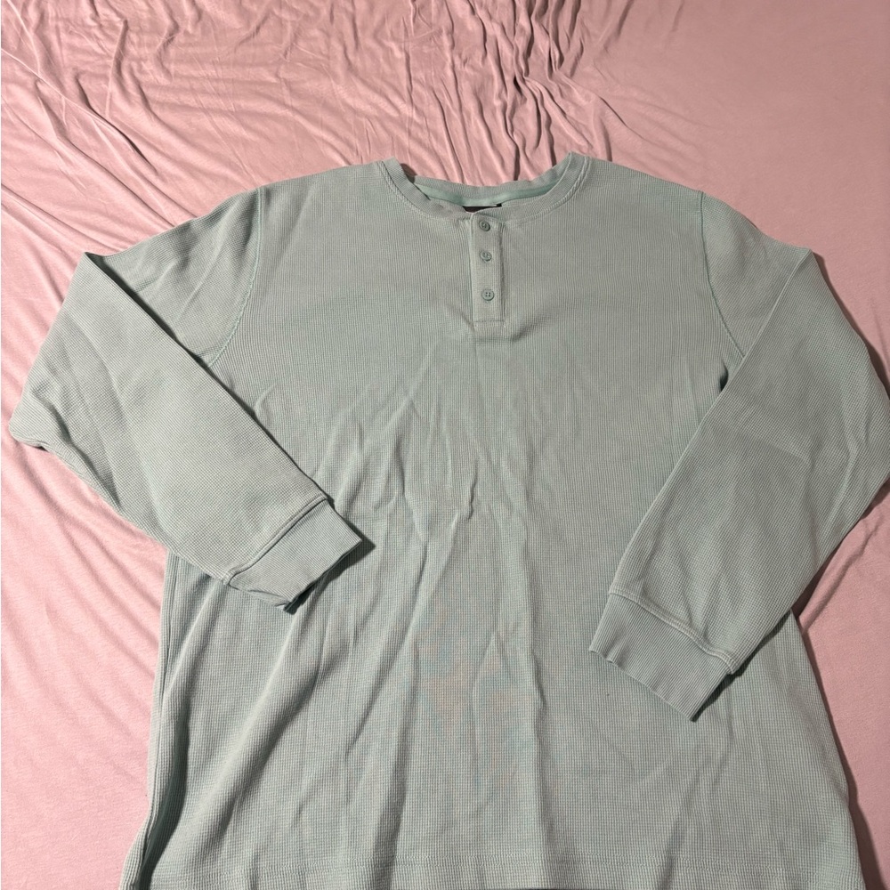 The North Face Green Long Sleeve Tee